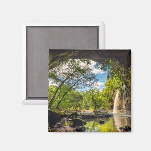 Haew Suwat Waterfall Magneet (Voorkant / Achterkant)