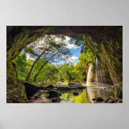 Haew Suwat Waterfall Poster (Voorkant)