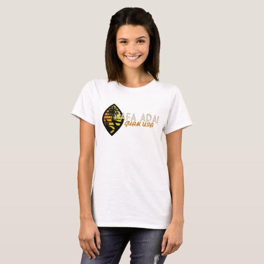 Hafa Adai Guam t-shirt - vrouw (Voorkant volledig)