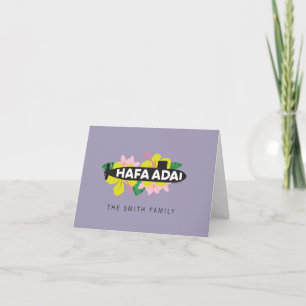Hafa Adai Onderzeeër - Guam Custom Note Kaart
