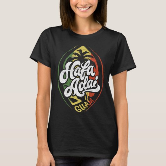 Hafa Adai T Shirt Guam Shirts for Men, Women & Kid (Voorkant)