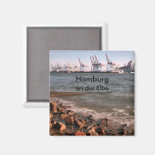 Hafen Hamburg Magneet (Voorkant / Achterkant)