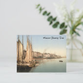 Hafenstraße in Kopenhagen Briefkaart (Staand voorkant)