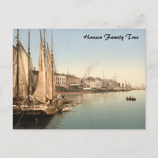 Hafenstraße in Kopenhagen Briefkaart (Voorkant)