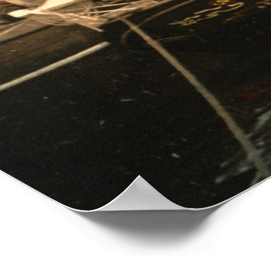 Hafenstraße Kopenhagen, Denemarken Poster (Hoek)