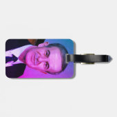 Hafez al-Assad, President van de Arabische Republi Bagagelabel (Achterkant horizontaal)