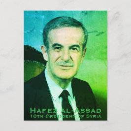 Hafez al-Assad, President van de Arabische Republi Briefkaart