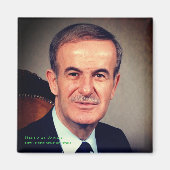 Hafez al-Assad, Syrisch President Magneet (Voorkant)