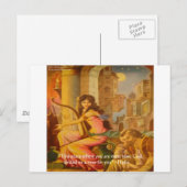 Hafiz "Gods Circle" Wisdom Quote Briefkaart (Voorkant / Achterkant)