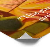 Hafiz "Gods Circle" Wisdom Quote Poster (Hoek)