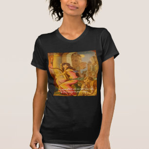Hafiz "Gods Cirkel" Wijsheid Quote T-shirt