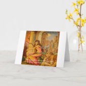 Hafiz "Gods Cirkel" Wisdom Citaat Kaart (Gele Bloem)