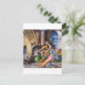 Hafiz (Sun & Earth) Love Quote Briefkaart (Staand voorkant)