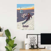 Hafjell Skigebied Noorwegen Reisposter Poster (Thuiskantoor)