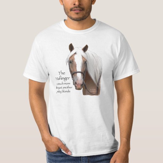 Haflinger Face T-shirt (Voorkant)