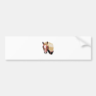 Haflinger Horse Bumpersticker