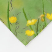 Haflinger Horse Cute Foal Flowers Portret - Fleece Deken (Hoek)