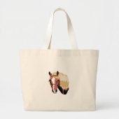 Haflinger Horse Grote Tote Bag (Voorkant)