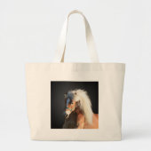 Haflinger Horse Grote Tote Bag (Voorkant)