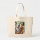 Haflinger Horse Grote Tote Bag (Voorkant)