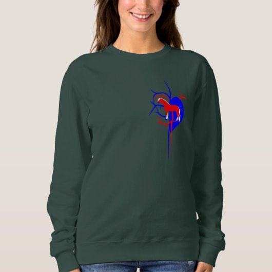 Haflinger Horse Lover T-Shirt (Voorkant)