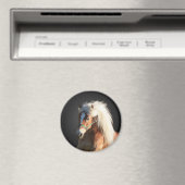 Haflinger Horse Magneet (Insitu (Vaatwasser))