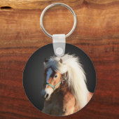 Haflinger Horse Sleutelhanger (Voorkant)