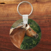 Haflinger Horse Sleutelhanger (Voorkant)