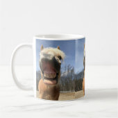 Haflinger Horse Smile Mok. Koffiemok (Links)