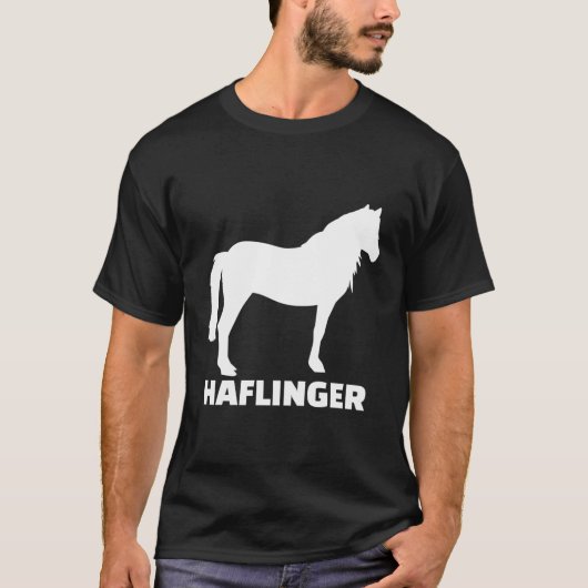 Haflinger Horse T-shirt (Voorkant)