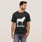 Haflinger Horse T-shirt (Voorkant volledig)