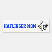 Haflinger Ma - Bumpersticker (Voorkant)