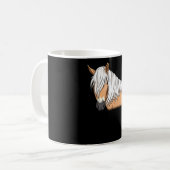 Haflinger-paard-cadeauidee Koffiemok (Voorkant links)