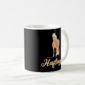 Haflinger Paardenrenner Haffi Motif Koffiemok (Voorkant rechts)