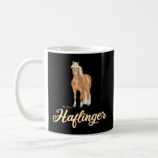Haflinger Paardenrenner Haffi Motif Koffiemok