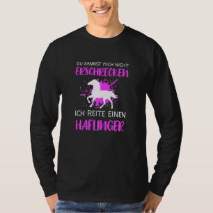 Haflinger Paardrijden T-shirt