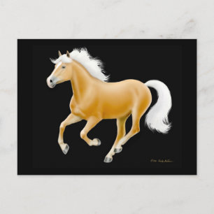Haflinger Palomino Horse Briefkaart