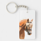 Haflinger Sleutelhanger (Voorkant)