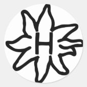 Haflinger Sticker Set (Voorkant)