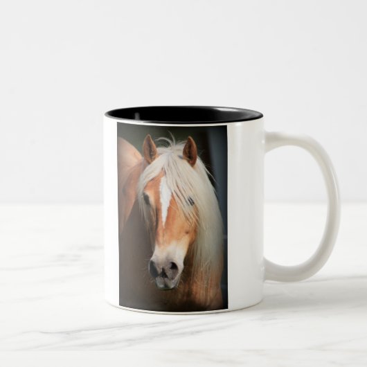 Haflinger Tweekleurige Koffiemok (Rechts)