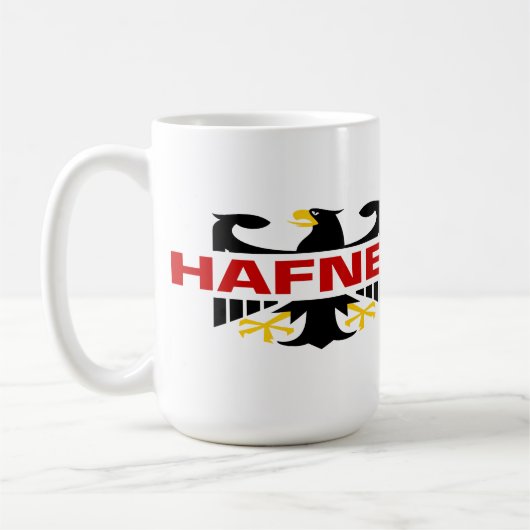 Hafner Surname Koffiemok (Links)