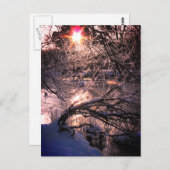 Hafren / Severn in Winter Briefkaart (Voorkant / Achterkant)