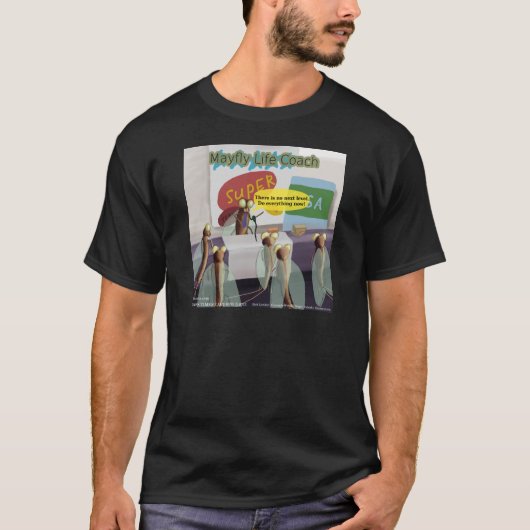 Haft Levenscoach Grappig T-shirt (Voorkant)