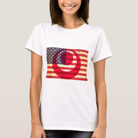 Hafu American/Okinawawan Lady's T-Shirt (Voorkant)