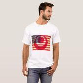 Hafu American/Okinawawan Mannen T-Shirt (Voorkant volledig)
