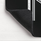 Hagalaz BW Mouse Pad Muismat (Hoek)