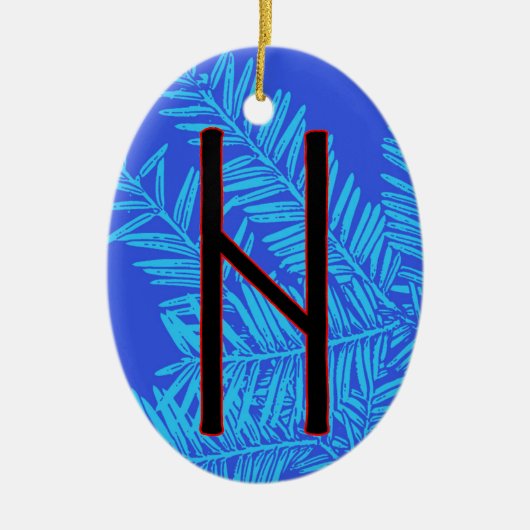 Hagalaz Rune Yule Ornament - Transformatie! (Voorkant)