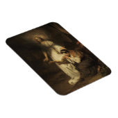 Hagar en de engel (door Carel Fabritius) Magneet (Rechterzijde)