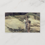 Hagar en Ishmael Visitekaartje (Achterkant)