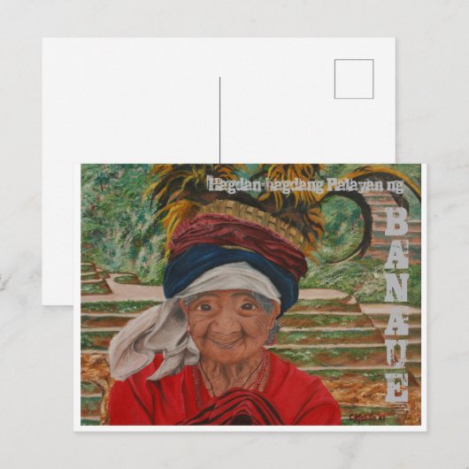 Hagdan-hagdang Palayan ng Banaue Briefkaart (Voorkant / Achterkant)